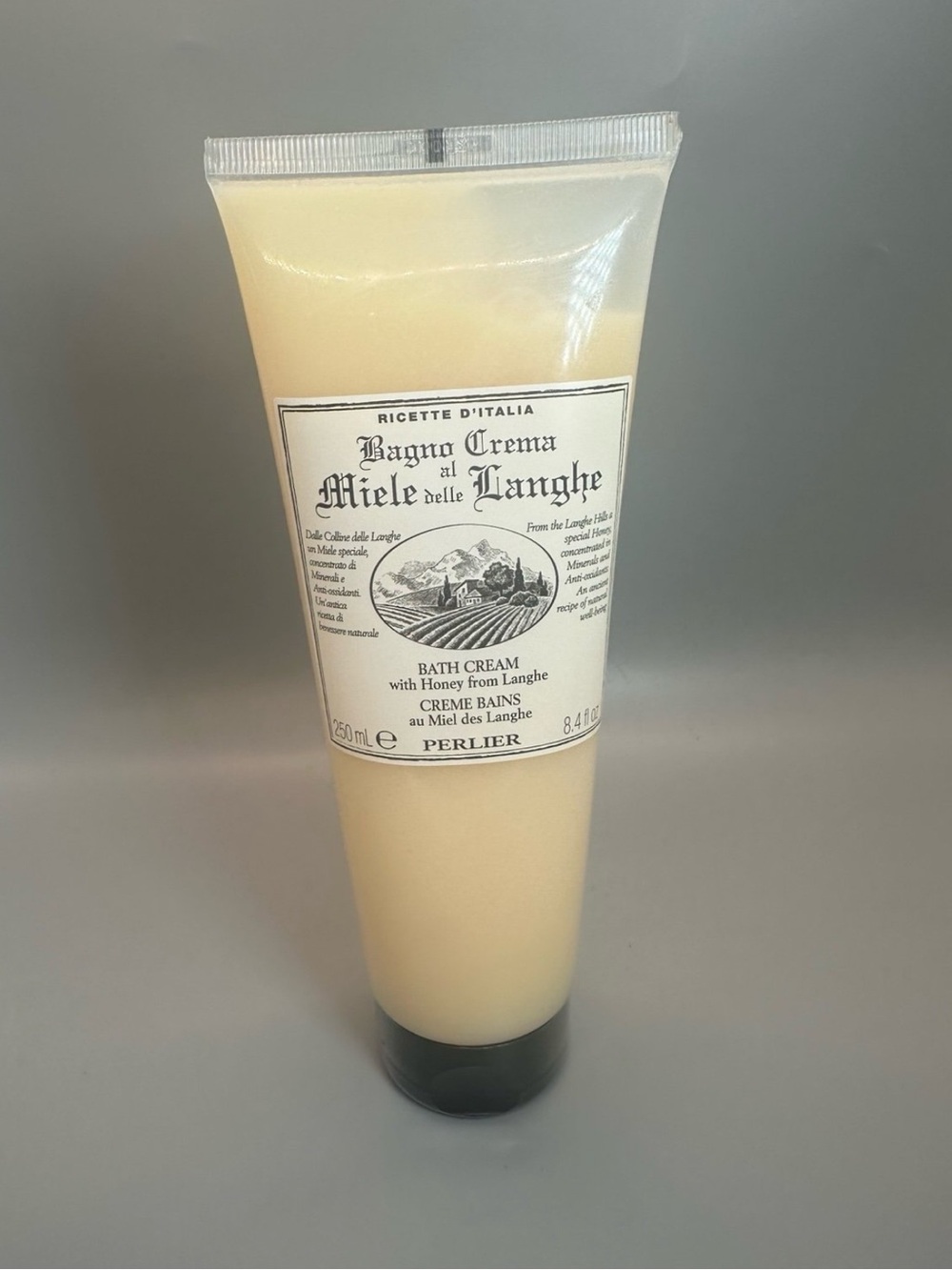 Perlier Honey From Langhe Bath Cream Miele Delle Langhe 8.4 oz New Sealed
